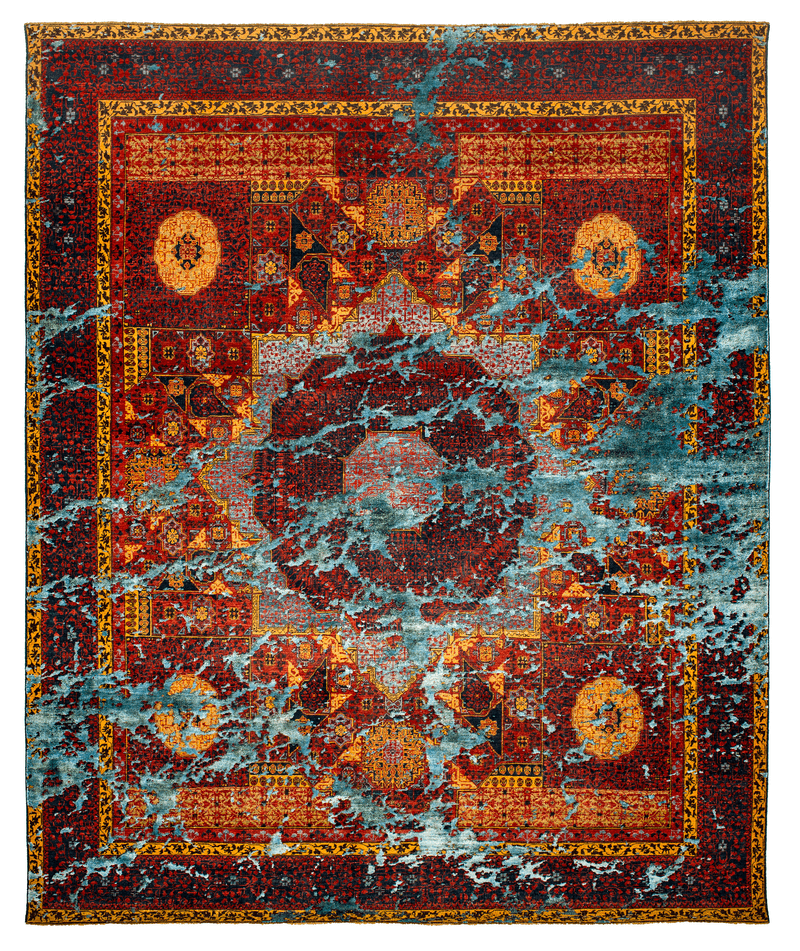 Picture of a Mamluk Columbus Sky rug