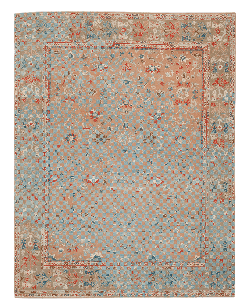 Picture of a Sulthanabad Madison Checker Raved rug