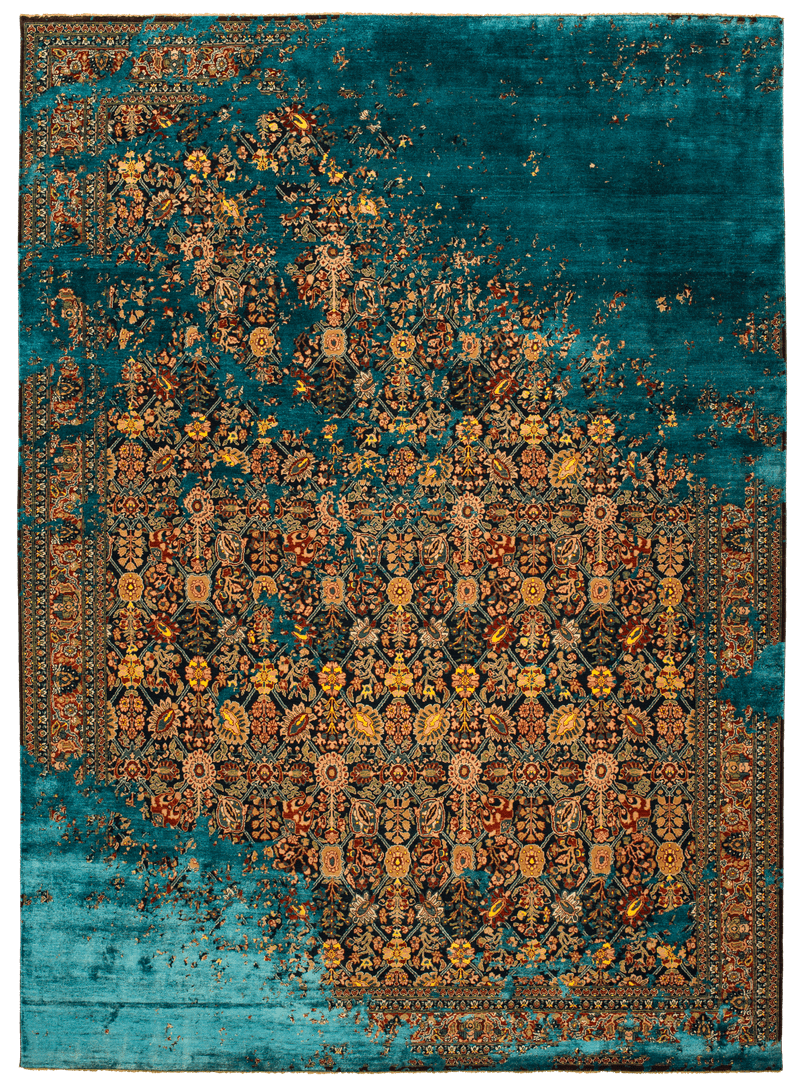 Picture of a Tabriz Canal Raved rug