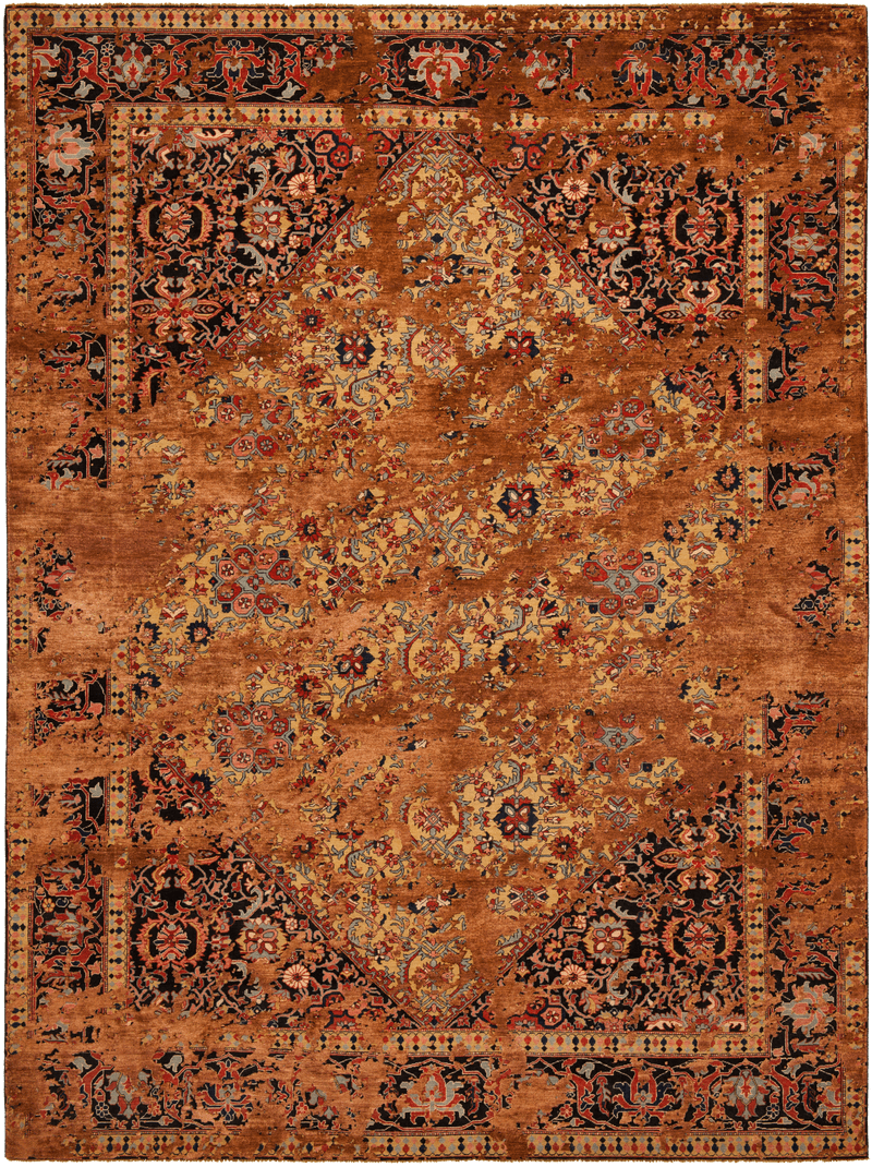 Picture of a Serapi Queensbury Double Sky rug