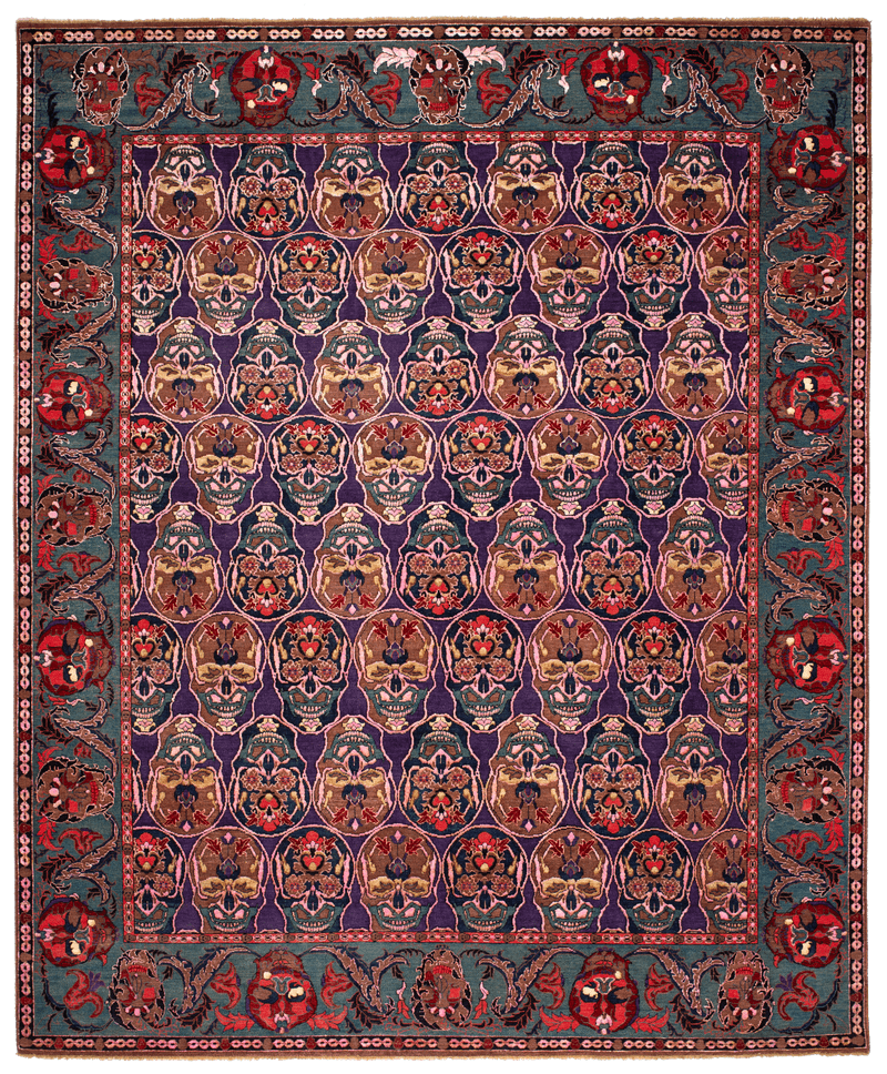 Picture of a Skull 2 rug