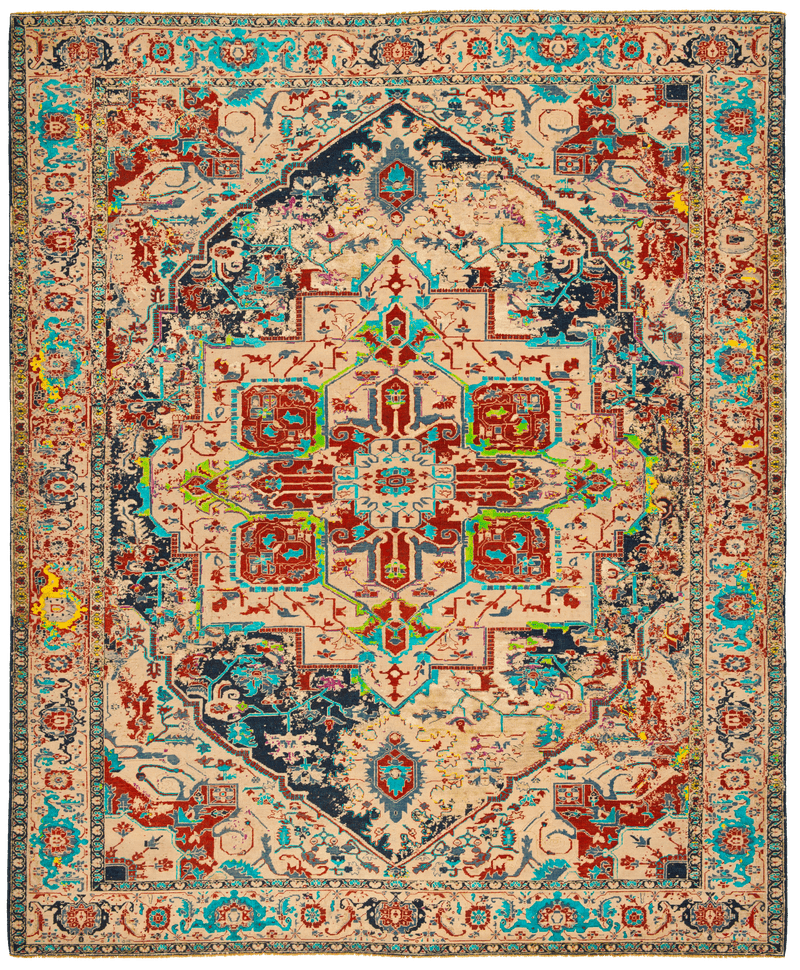 Picture of a Serapi Westminster Ice rug
