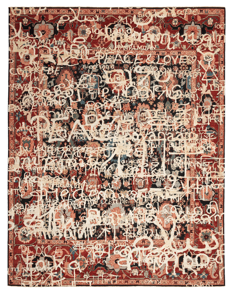 Picture of a Bidjar Waterloo Peace rug