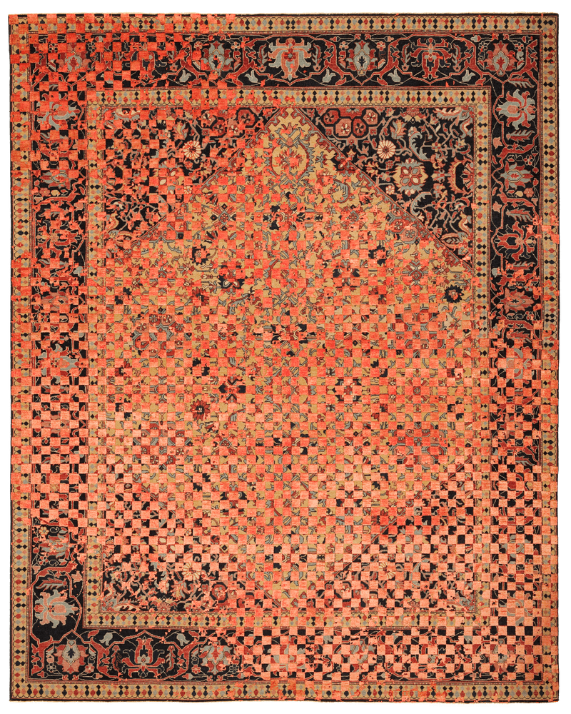 Picture of a Serapi Queensbury Checker Rav. rug